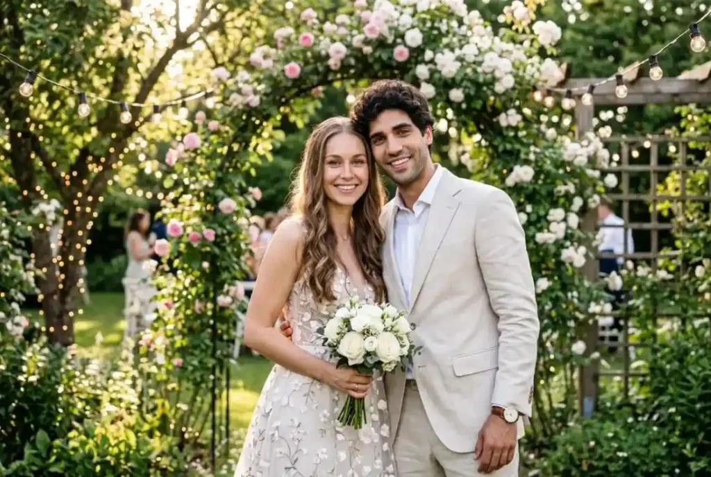 Wedding photo ai generated
